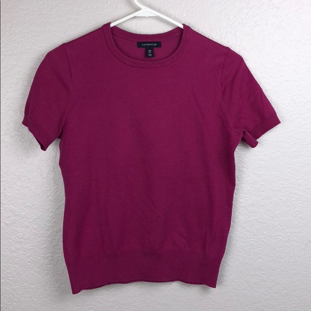Lands End Sweater Top Size XS